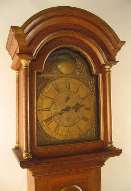 A Thomas Ross Tall Case Clock, - 3