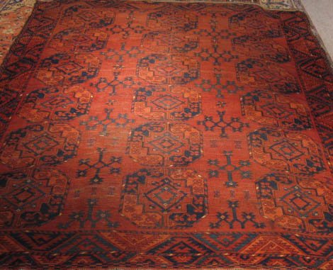 Antique Ersari Turkoman Rug