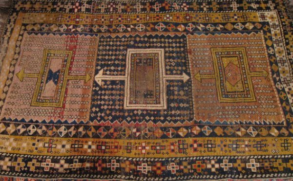 Shirvan Baku Rug circa 1900