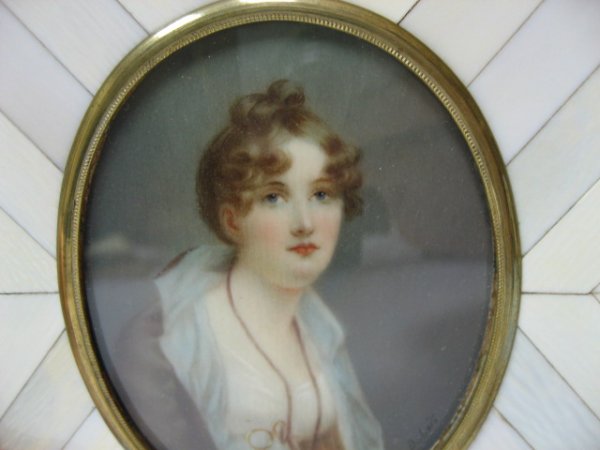 A 19th C Miniature Portrait - 3
