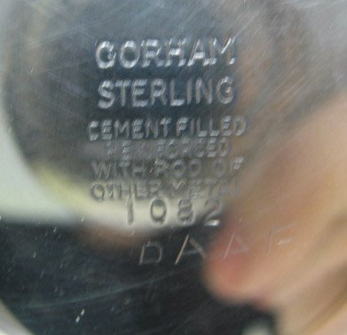 A Pair of Gorham Sterling Compotes, - 3