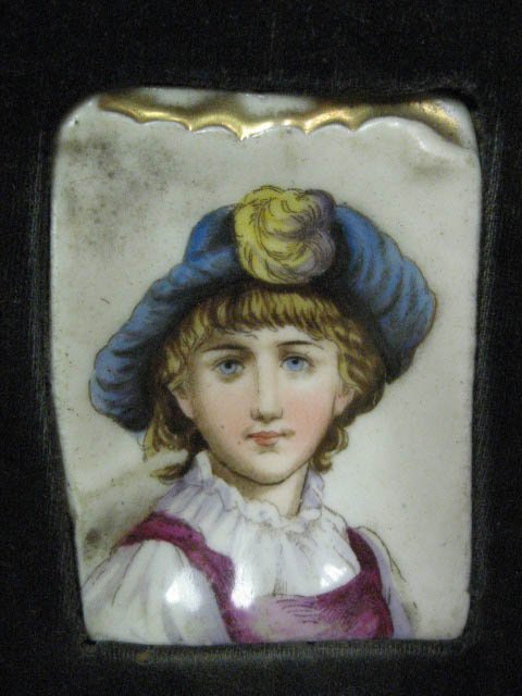 Two 19th C Porcelain Plaques, - 4