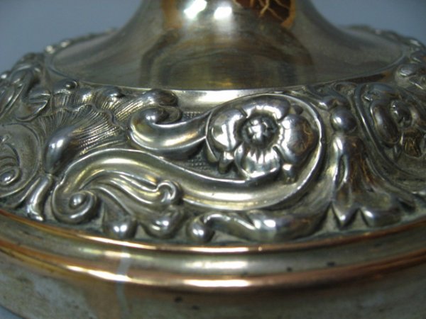 Three Sheffield Silverplate Candlesticks - 2