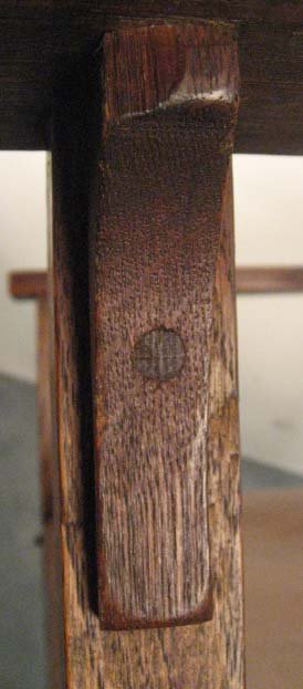 An Arts & Crafts Oak Arm Chair, - 9