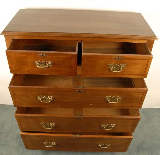 A 19th C Chest of Drawers, - 3