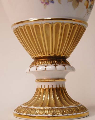 A Pair of 19th C Meissen Vases, - 7