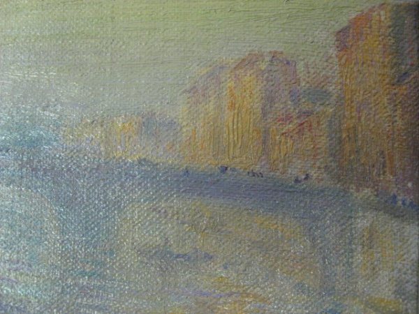 An Eliot Clark Oil on Canvas Painting, - 6