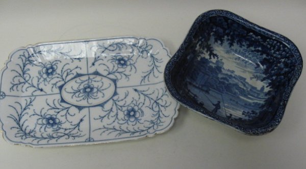 Two 19th C Porcelain Pieces