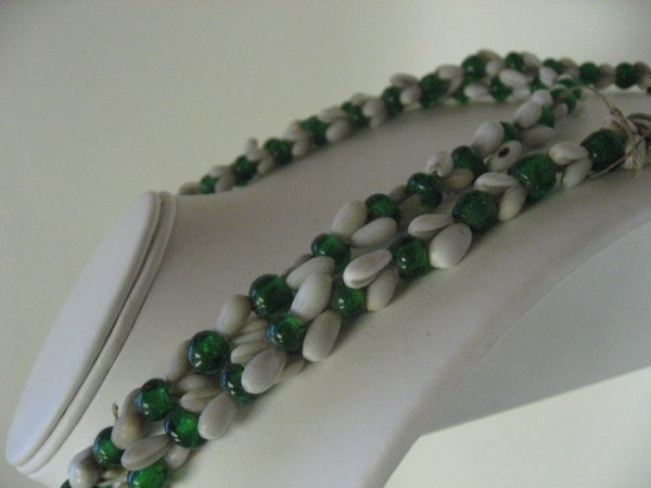 Two Ethnic Beaded Necklaces - 5