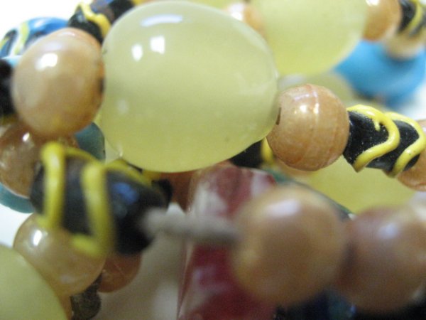 Two Ethnic Beaded Necklaces - 8