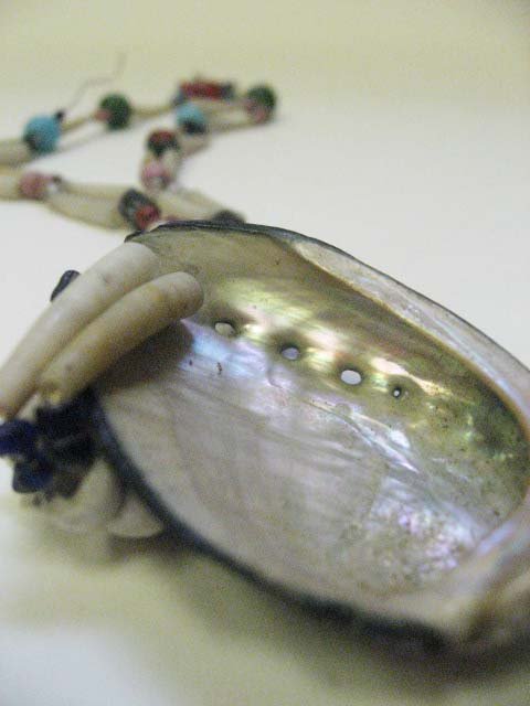 Two Native American Beaded Necklaces: - 10