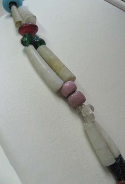 Two Native American Beaded Necklaces: - 3