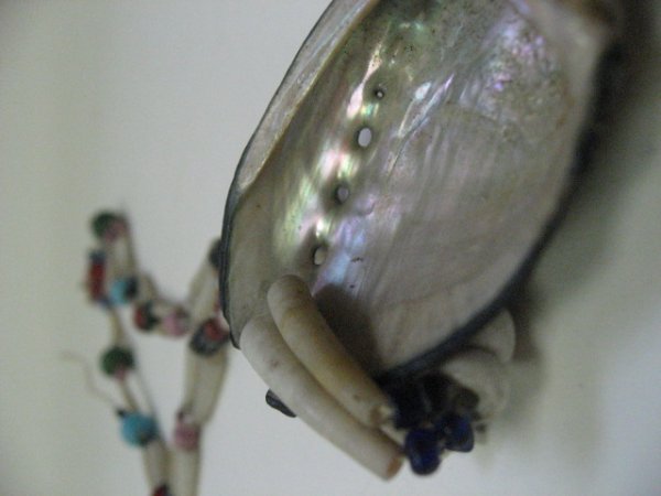 Two Native American Beaded Necklaces: - 9