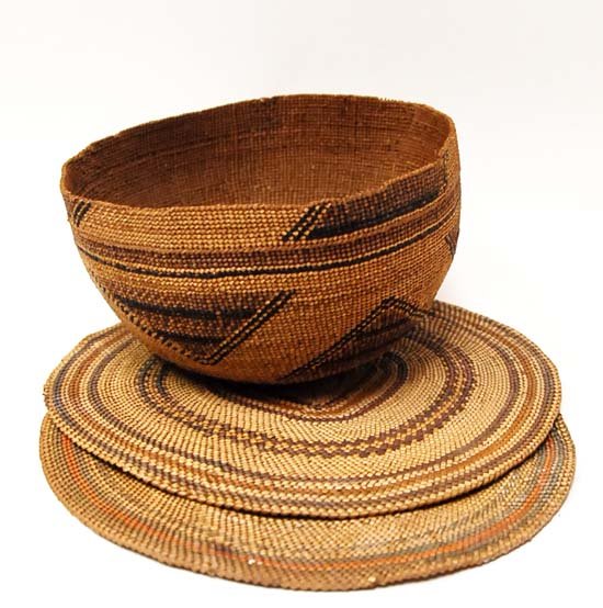 A Native American Basket, - 6