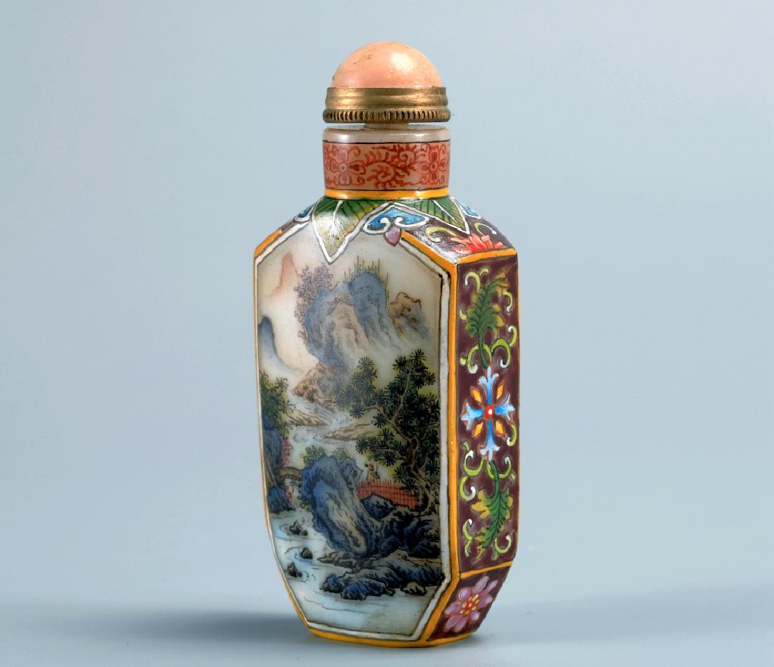 GLASSWARE LANDSCAPE SNUFF BOTTLE (1 of 6)