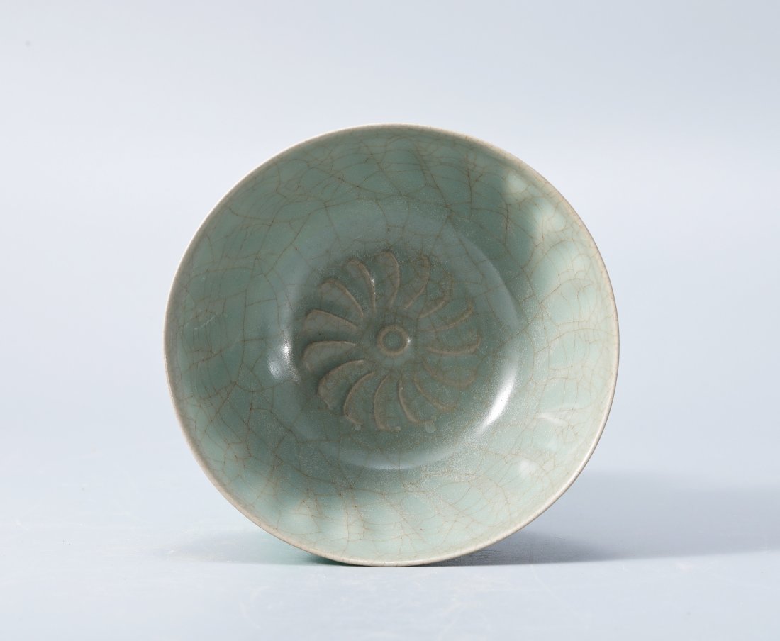 floral print ruyao kiln bowl (1 of 10)