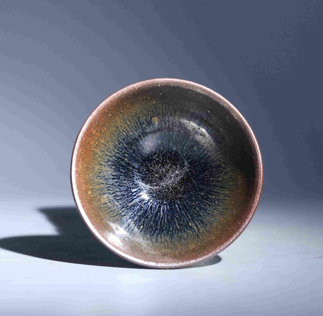 JUN KILN RABBIT-HAIR PATTERN TEA CUP (1 of 6)