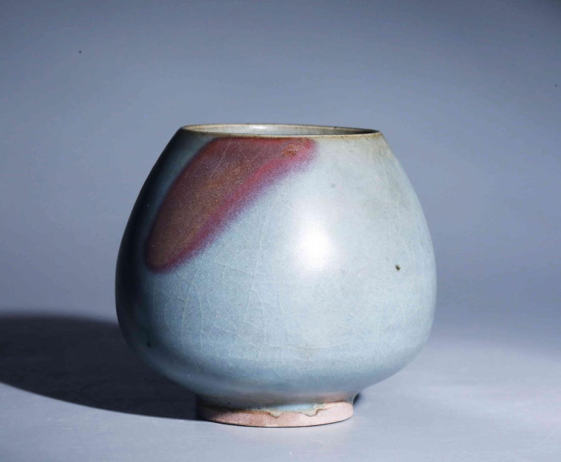 JUN KILN RED SPOTTED POT (1 of 6)