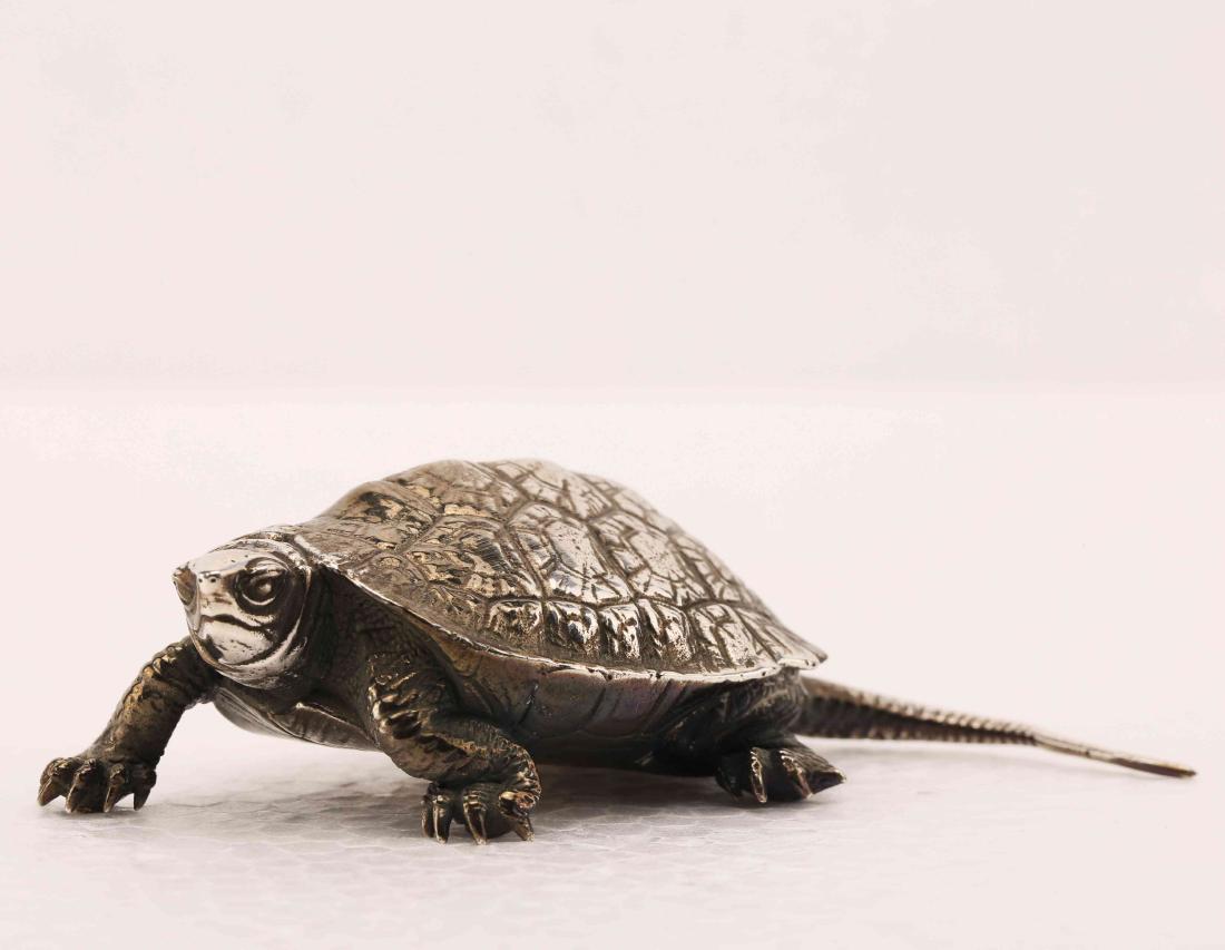 18TH CENTURY STERLING SILVER TURTLE (1 of 12)