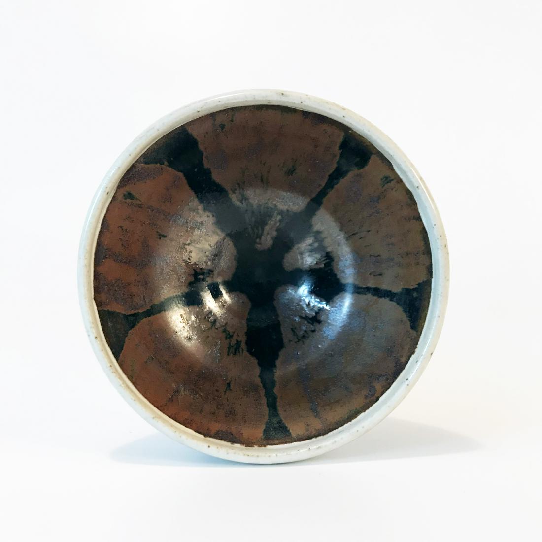 CIZHOU KILN WHITE EDGED BLACK GLAZE CUP (1 of 6)