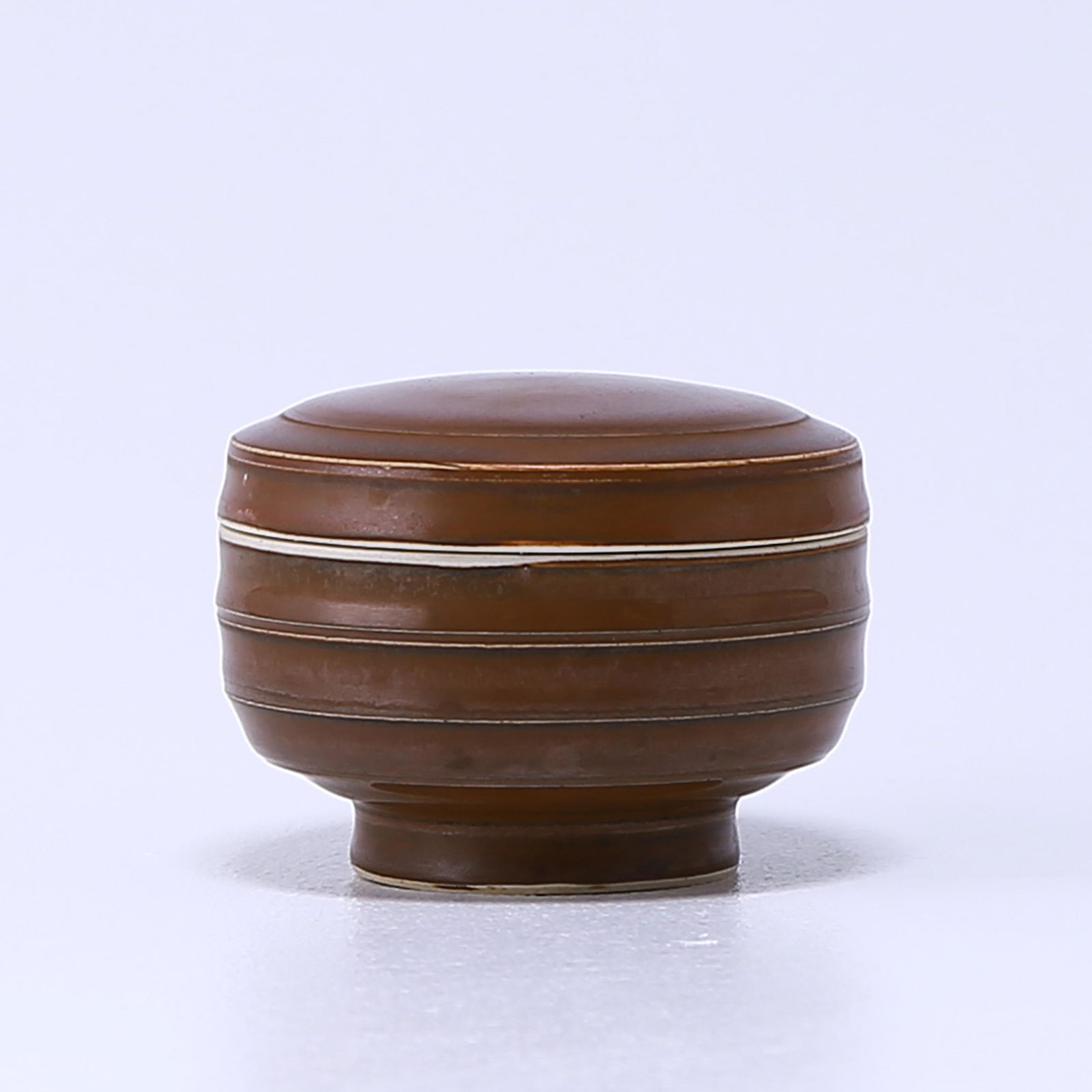 Dingyao Persimmon Red Glaze String Box (1 of 5)