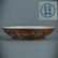 Qing Dynasty Yongzheng red famille rose gold plate with