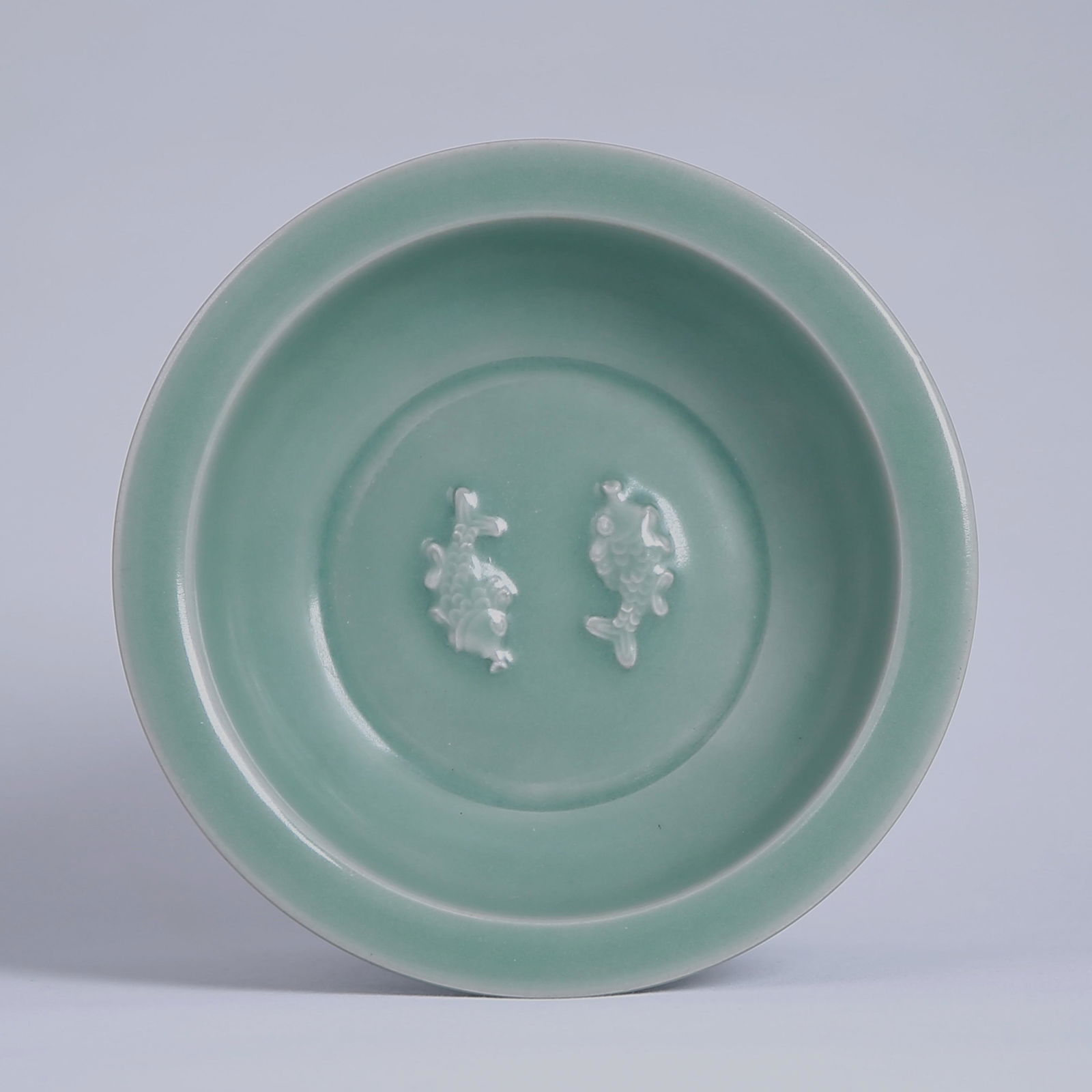 Longquan kiln celadon double fish wash (1 of 6)