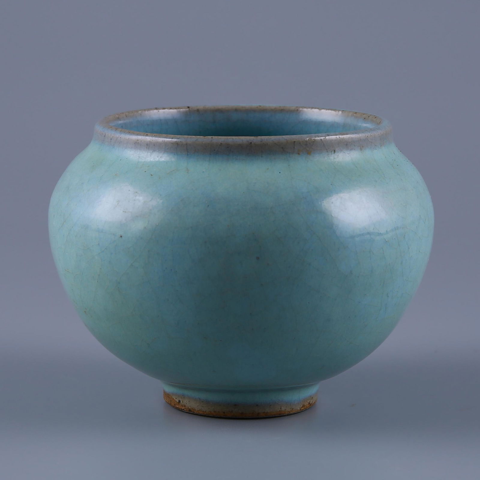 Song Jun Kiln Sky Celadon Glazed Jar (1 of 7)