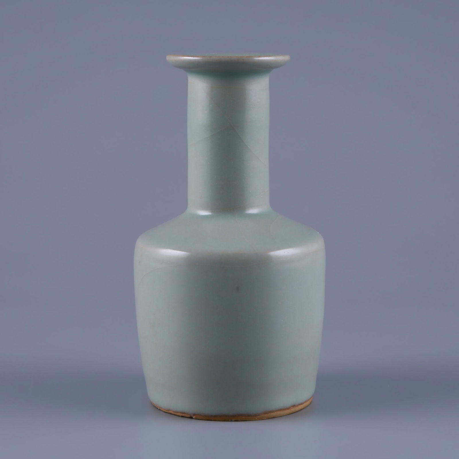 Song Longquan Kiln Pink Celadon Paper Mallet Vase (1 of 8)