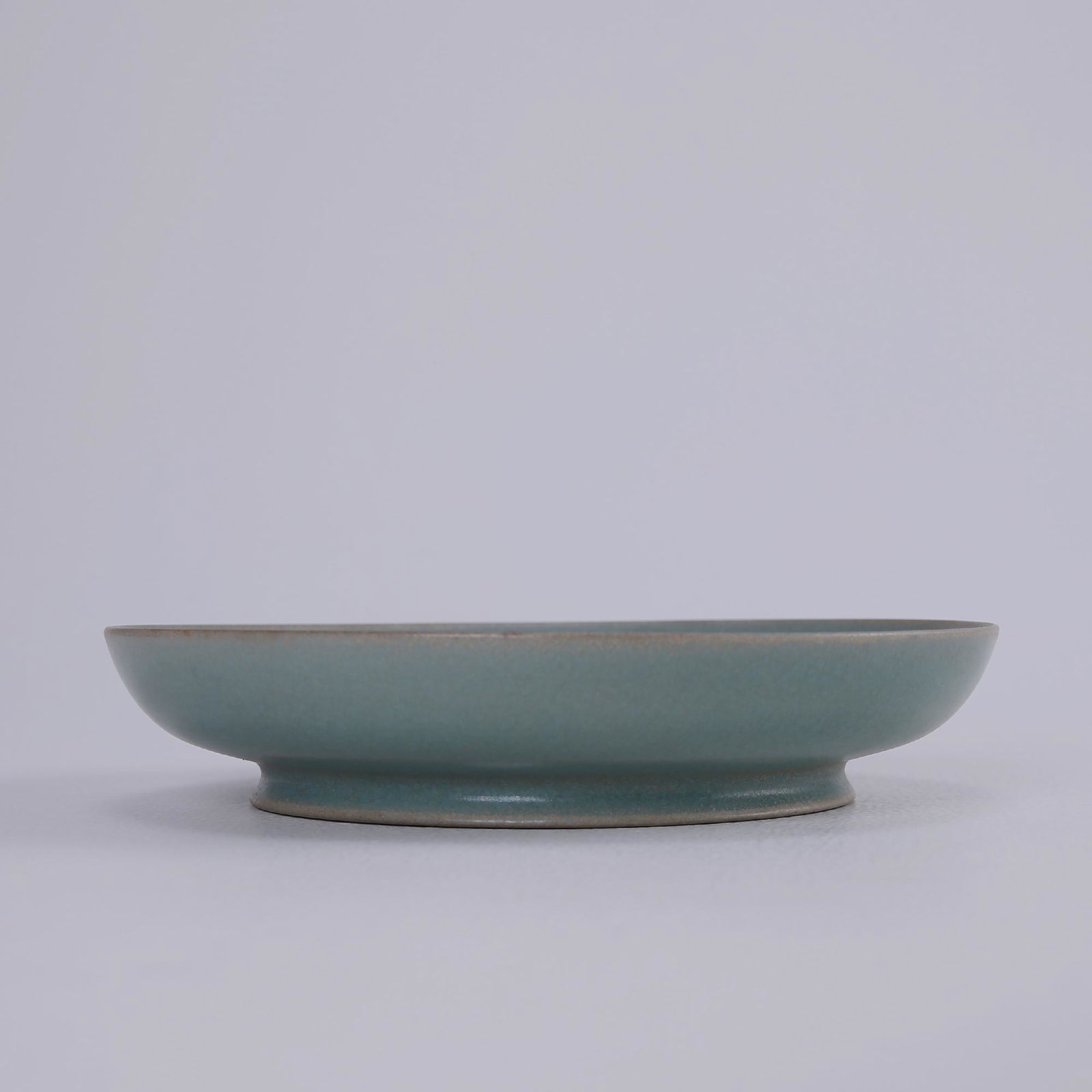 Ru Kiln Sky Celadon Glazed Plate (1 of 6)
