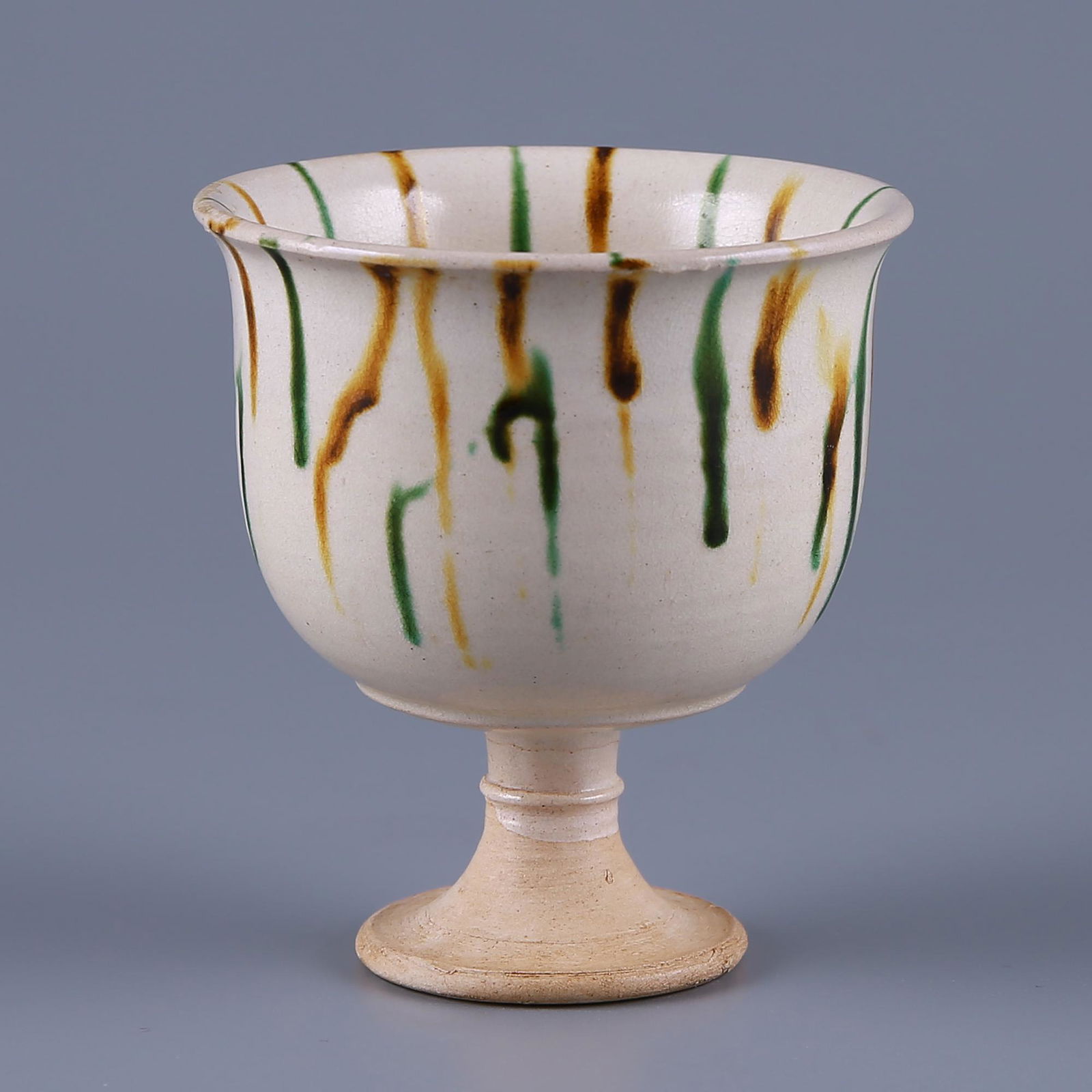 Tang Dynasty Gongxian Kiln Three-color Cup (1 of 6)