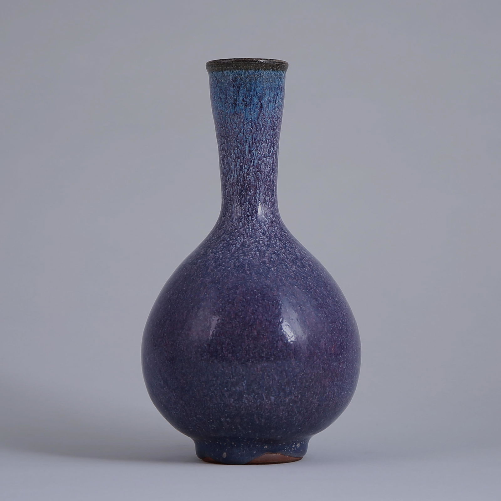 Jun kiln turned purple-red glaze appreciation bottle (1 of 6)