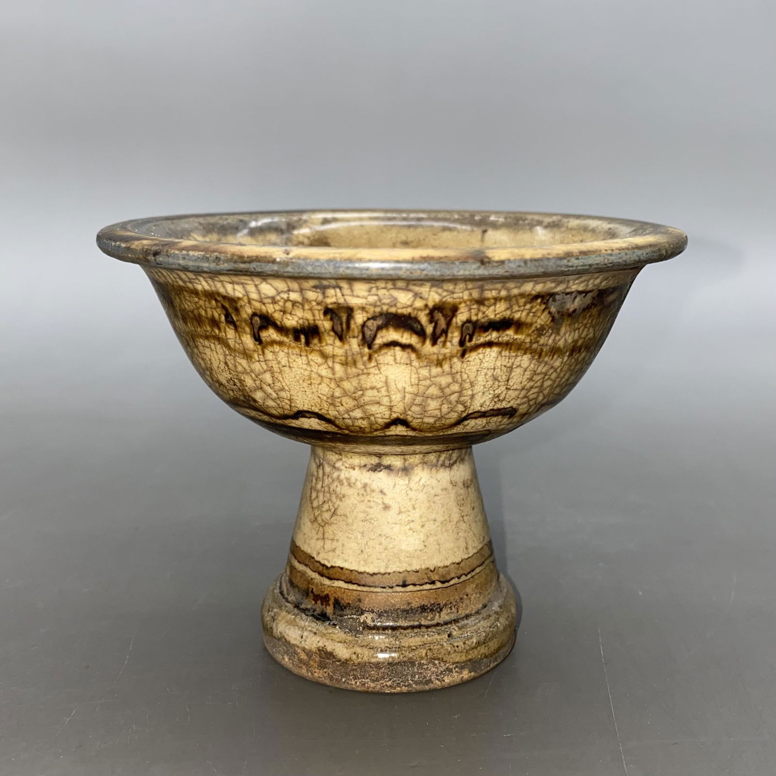 Yuan Cizhou Kiln Goblet Cup (1 of 3)