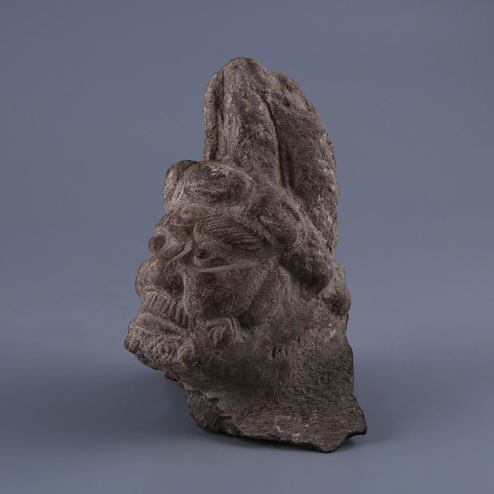 Tang Dynasty Bluestone Huren Head (1 of 8)