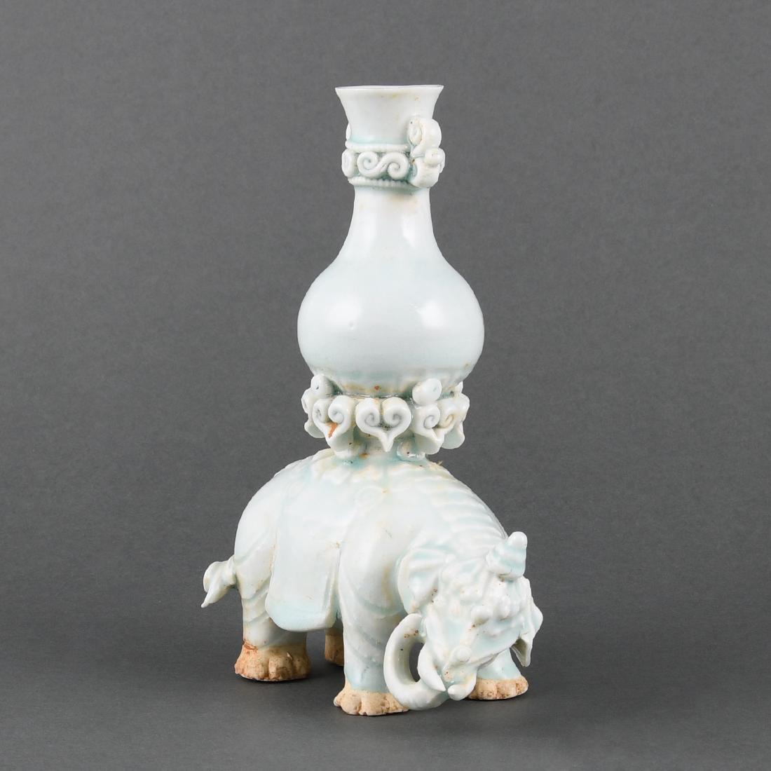 A RARE 'QINGBAI' 'ELEPHANT' VASE (1 of 8)