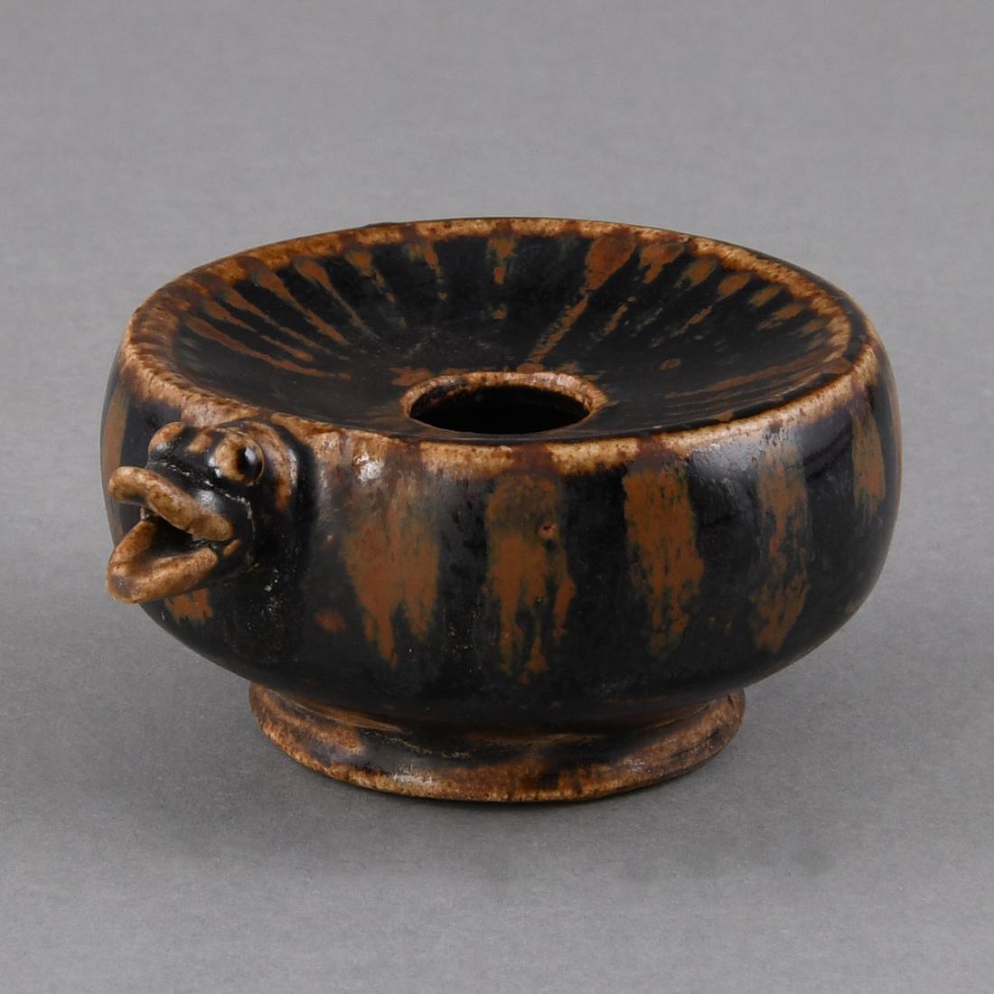 A 'CIZHOU' RUSSET-SPLASHED WATER DROPPER (1 of 8)