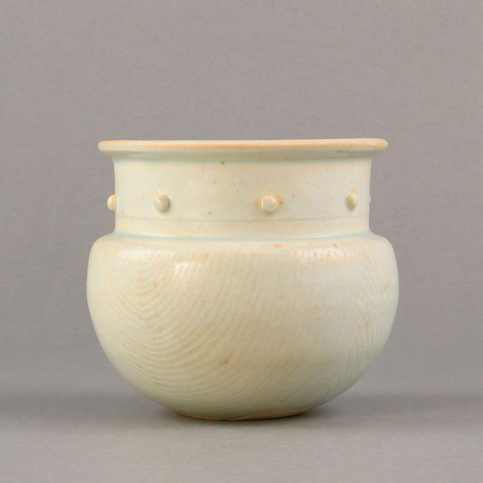 A 'QINGBAI' 'RICE-MEASURE' JAR (1 of 7)