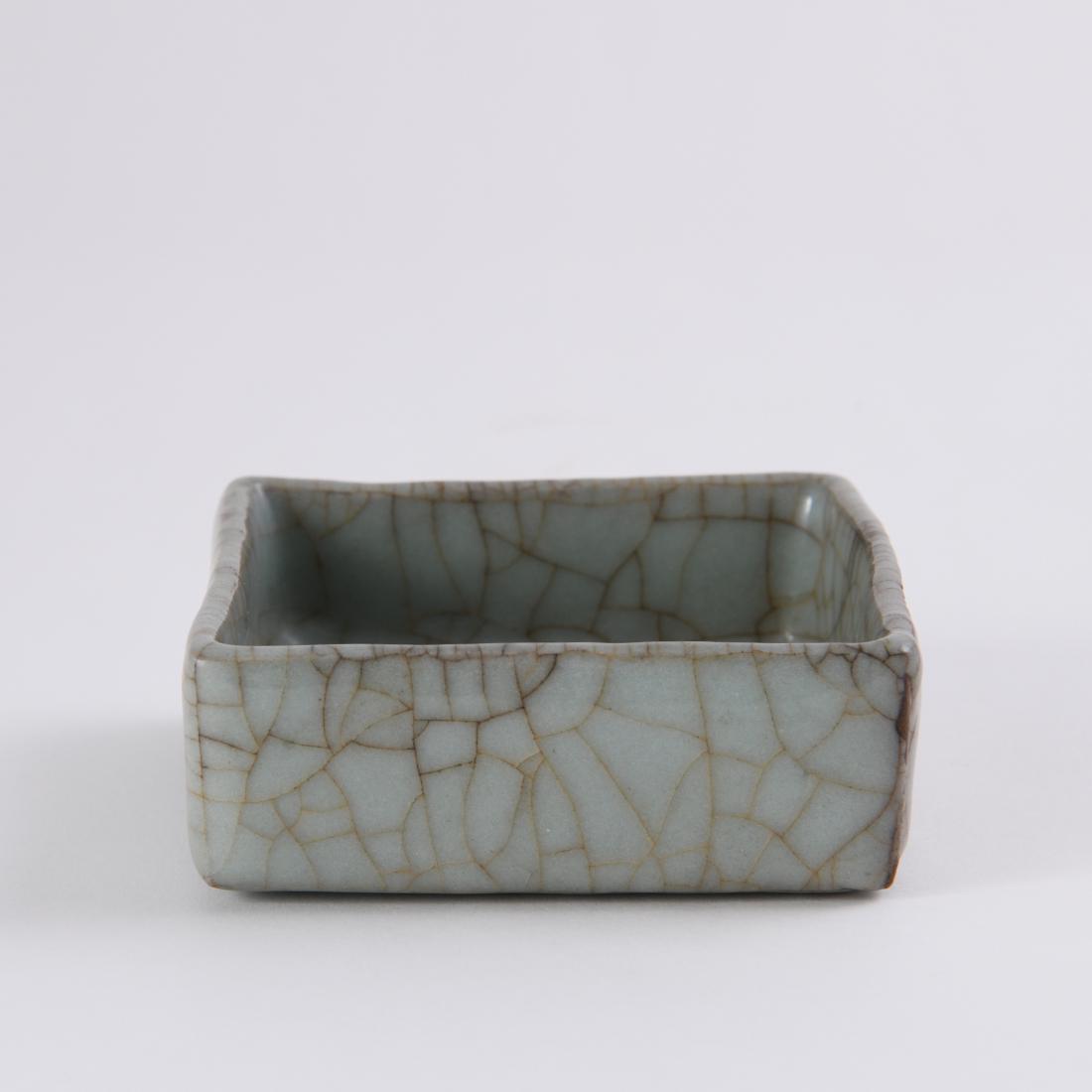 A FINE 'GUAN' SQUARE BRUSHWASHER (1 of 6)