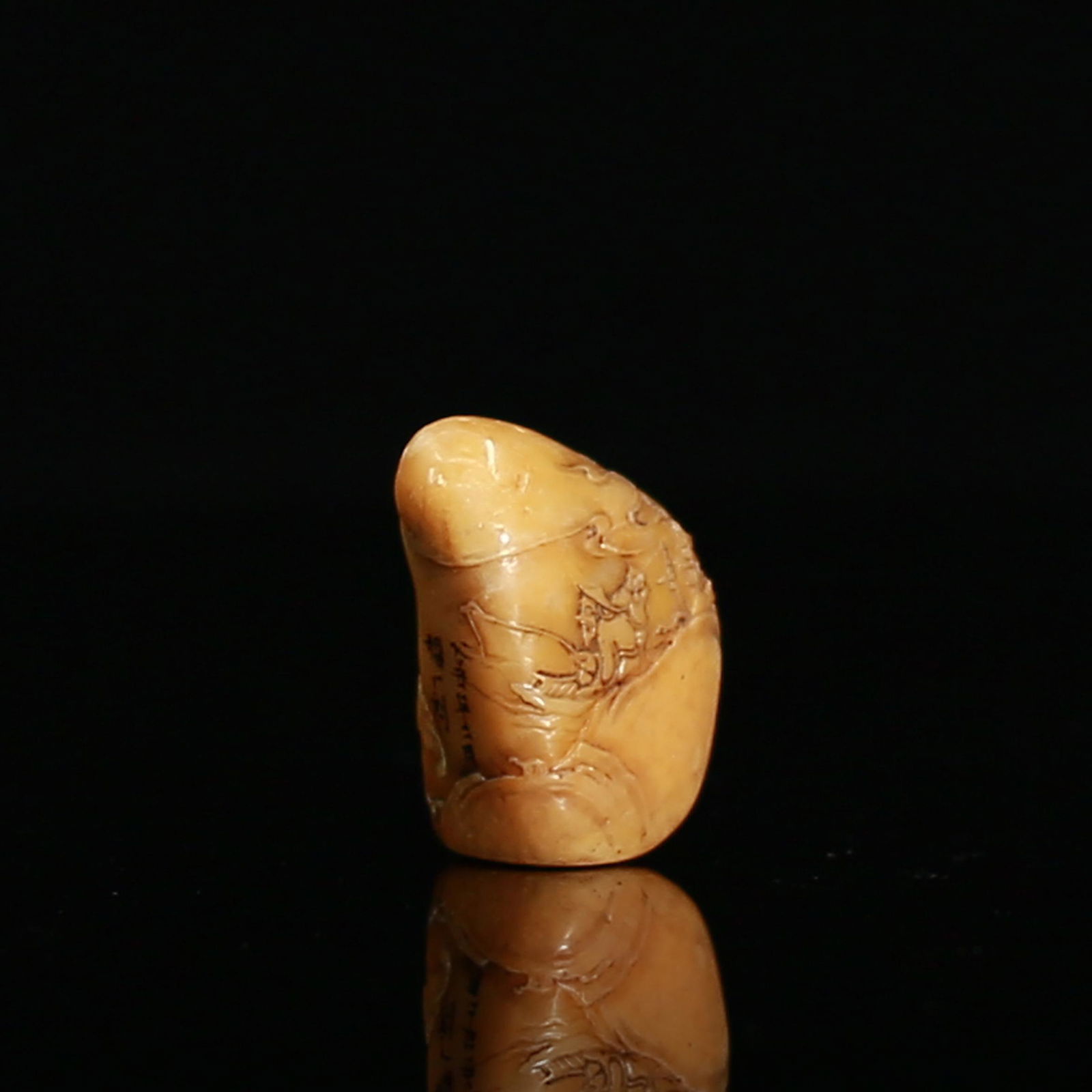 A 'SHOUSHAN' STONE 'LANDSCAPE' SEAL (1 of 7)