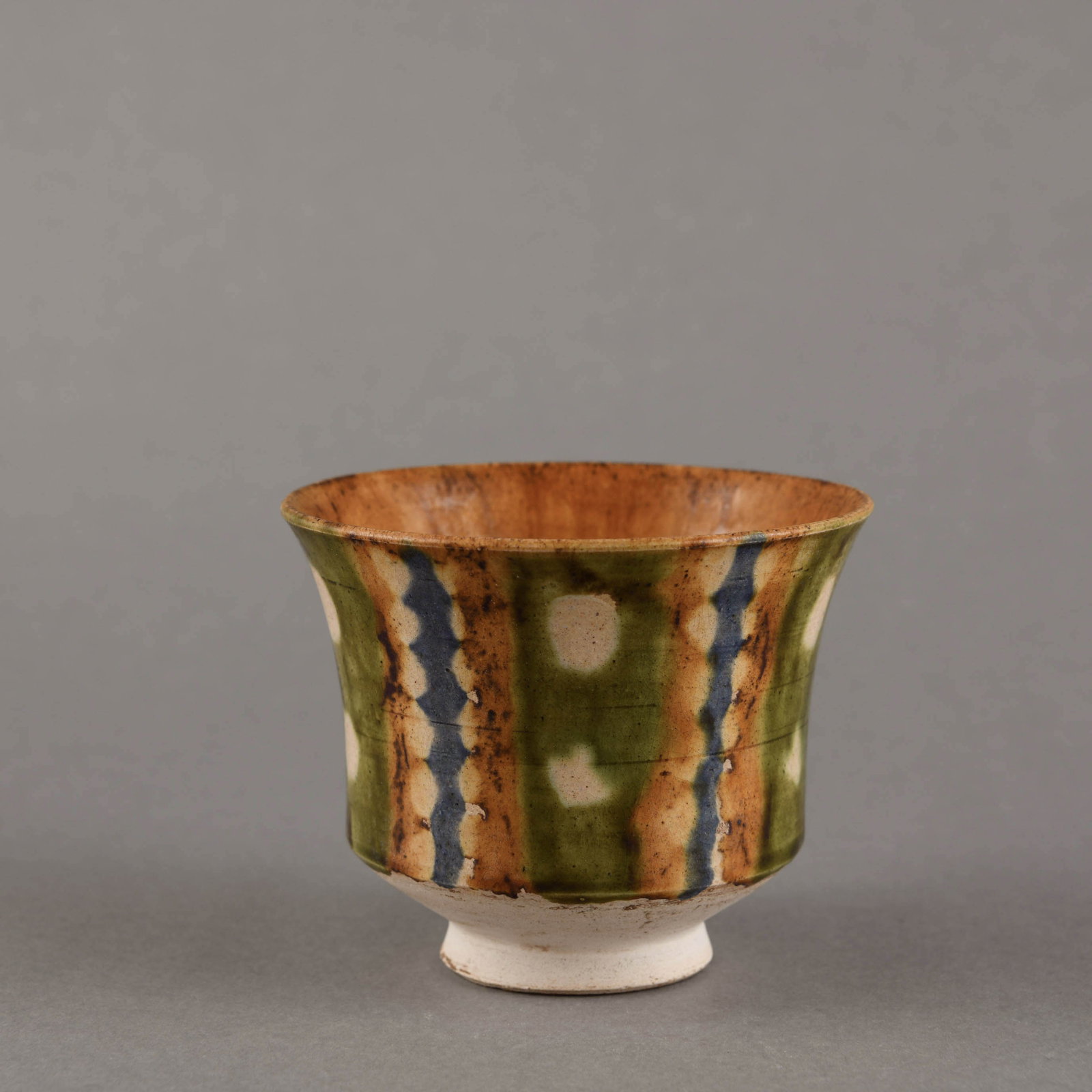 A 'SANCAI' CUP (1 of 8)