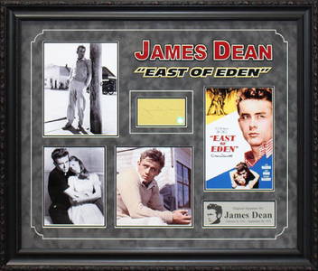 JAMES DEAN - "East of Eden" Rare, Custom Framed