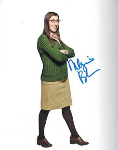 "BIG BANG THEORY" Mayim Bialik signed 8x10 photo: 100% In-Person. Signed color 8x10 photo by Mayim Bialik