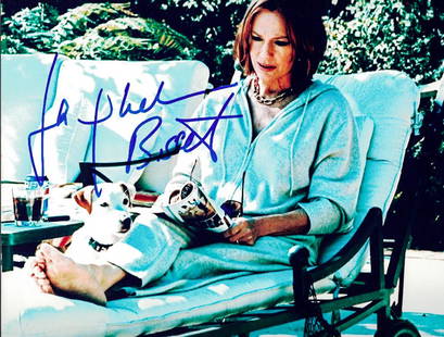 "DOMINO" Jacqueline Bisset signed 8x10 photo: 100% In-Person. Signed color 8x10 photo by Jacqueline Bisset