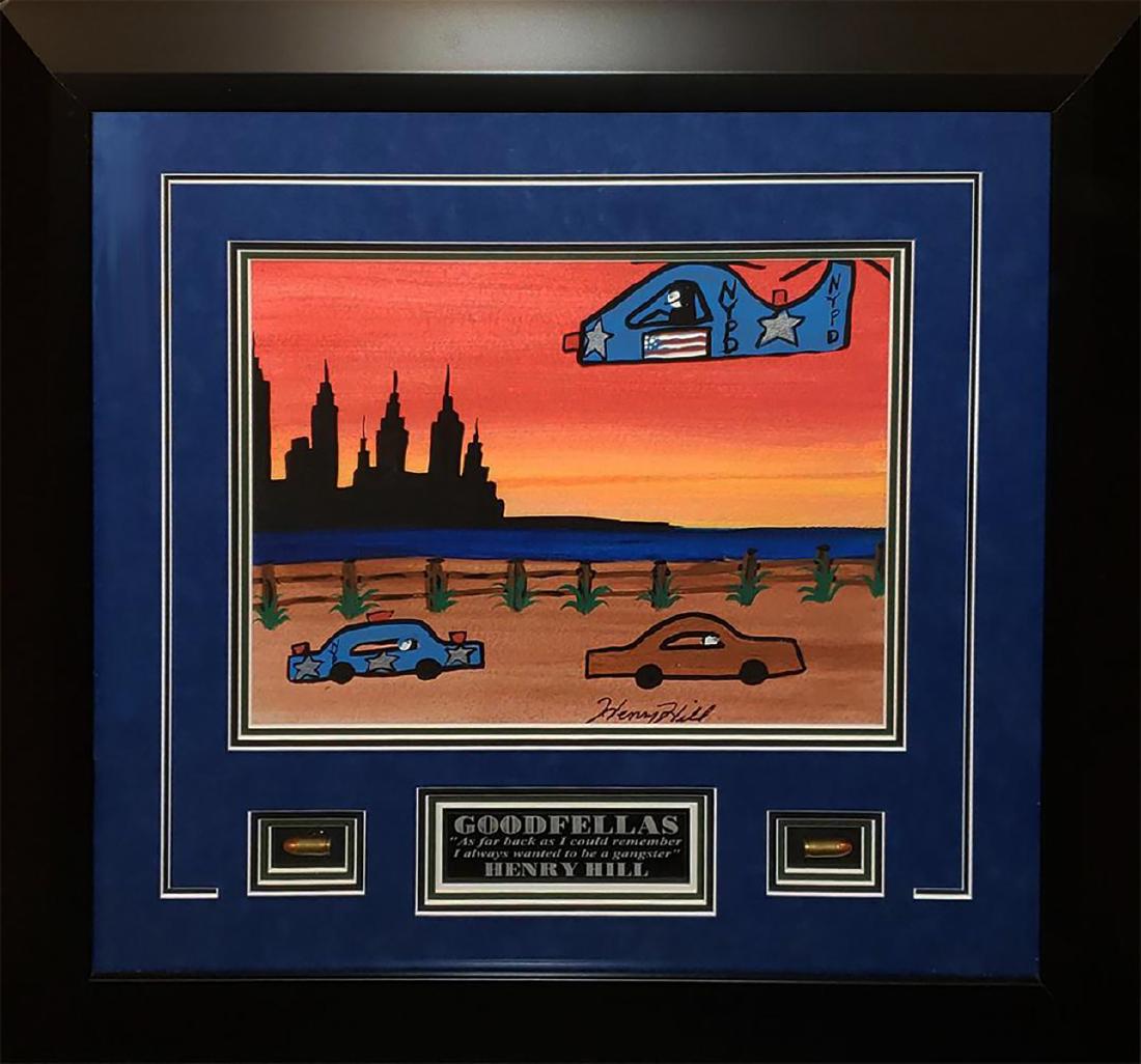 "GOODFELLAS" - Henry Hill ORIGINAL Watercolor (1 of 4)