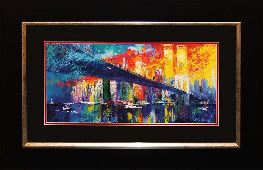 LEROY NEIMAN 'Brooklyn Bridge' His Most Popular! (1 of 3)