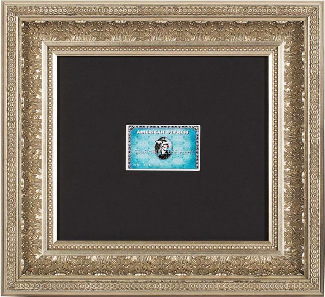 D-FACE (+BANKSY) - 'American Depress' Credit Card RARE (1 of 4)