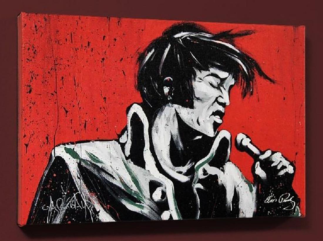 DAVID GARIBALDI - 'Elvis Presley' Limited Edition H/S (1 of 3)