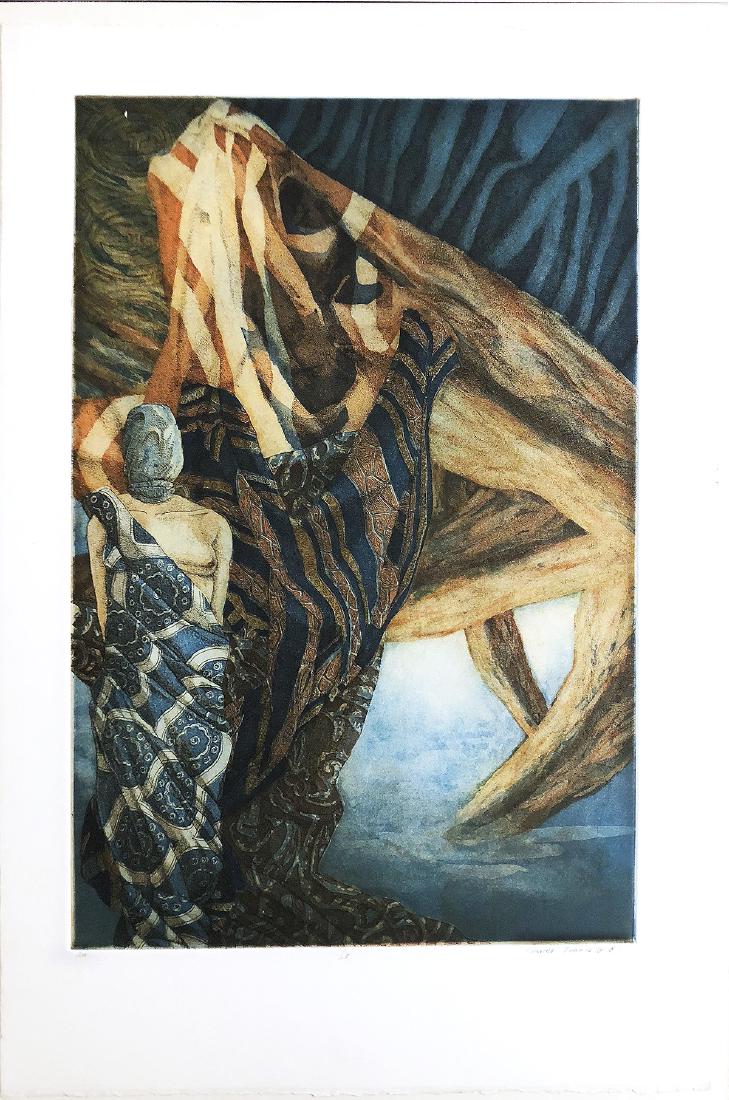 CHARLES THOMAS - Dali-Esque Surreal LE H/S/N Lithograph (1 of 5)