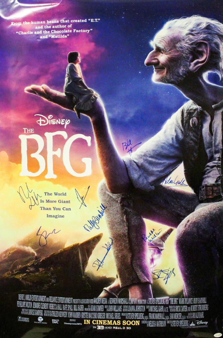 Spielberg's "BFG" (Big Friendly Giant) - Cast Signed (1 of 2)