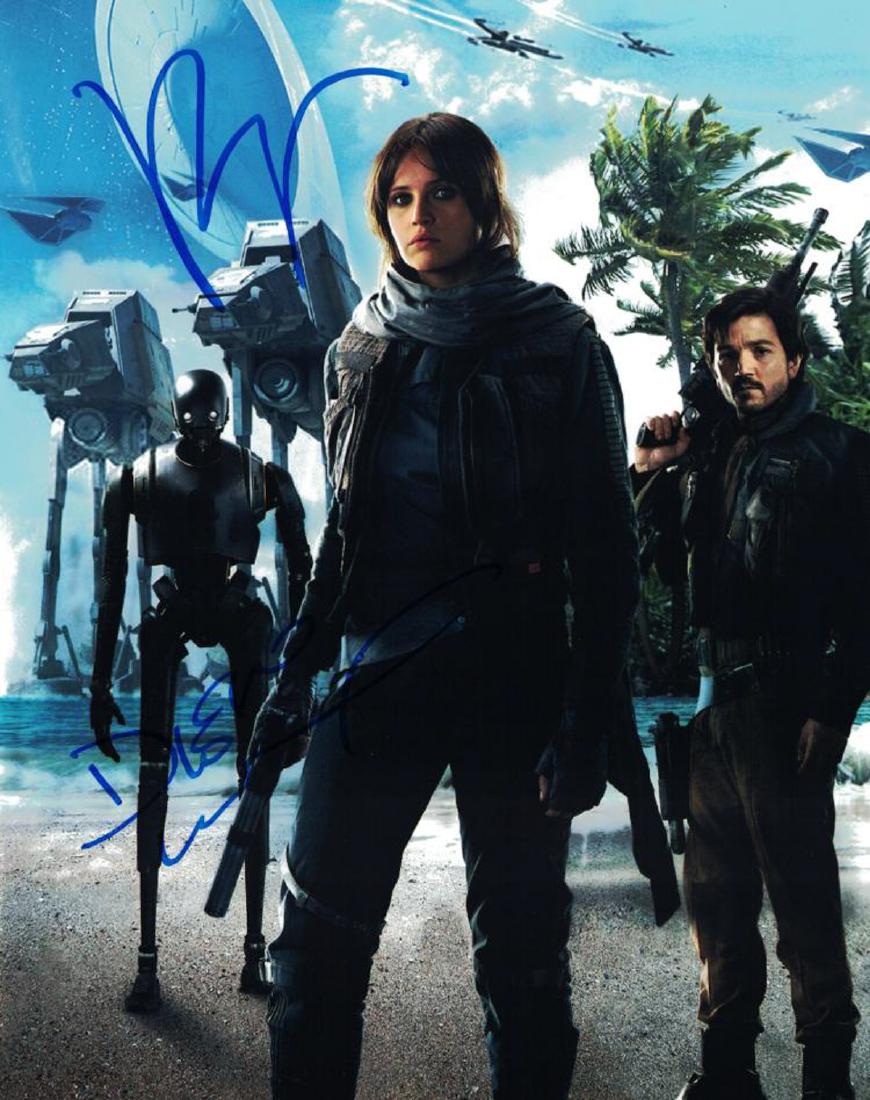 "ROGUE ONE: A Star Wars Story" - Jones and Luna Signed (1 of 2)